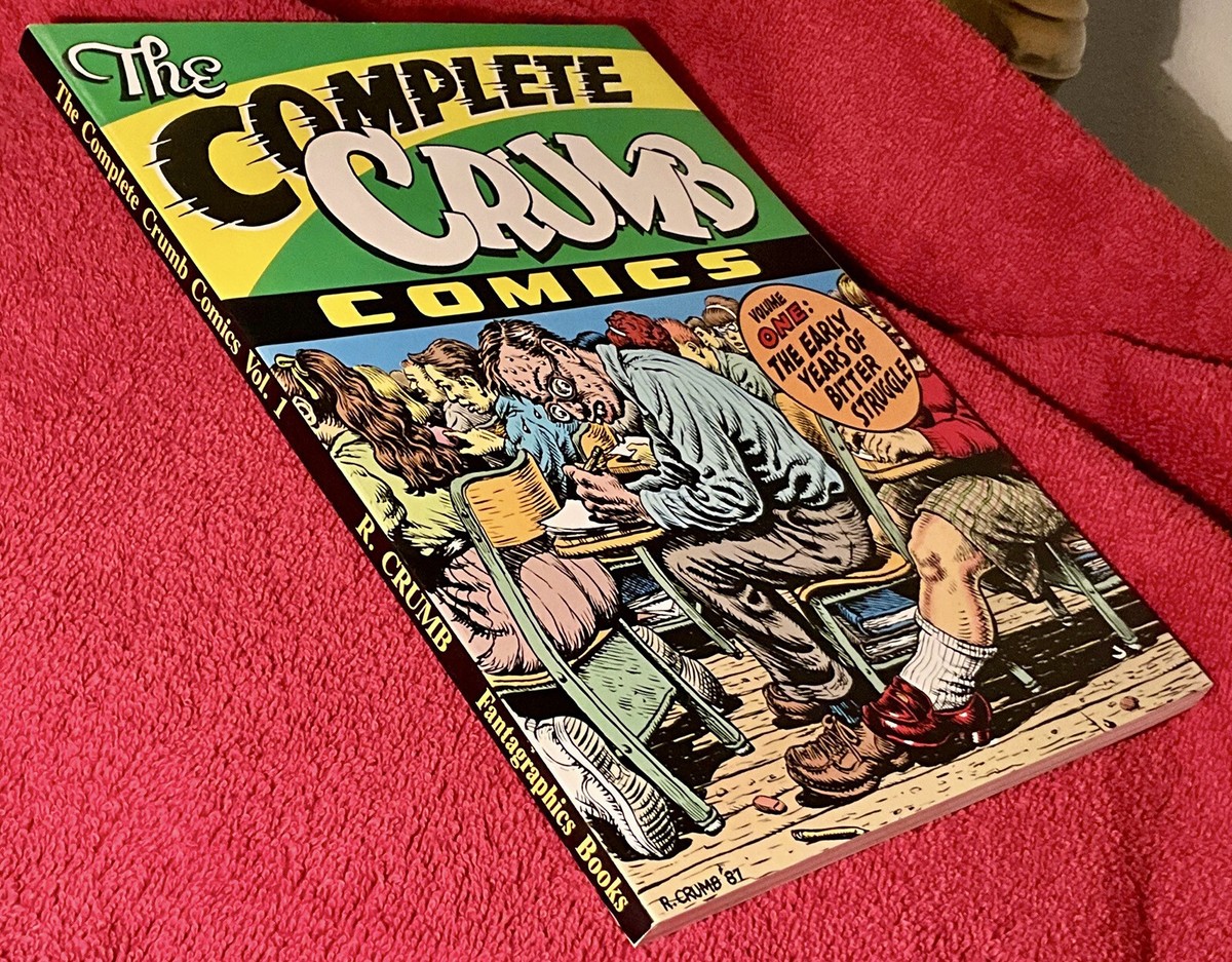 COMPLETE CRUMB COMICS #1 - 9.0, WP - 145 pages - Entire book