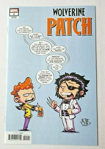 2022 WOLVERINE PATCH #1 YOUNG VARIANT UNREAD NM