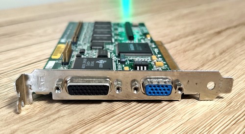 Matrox Millenium 4MB PCI MGA-MIL/4B 590-05 MGA-2064W VGA Vintage Graphics Card - Picture 8 of 11