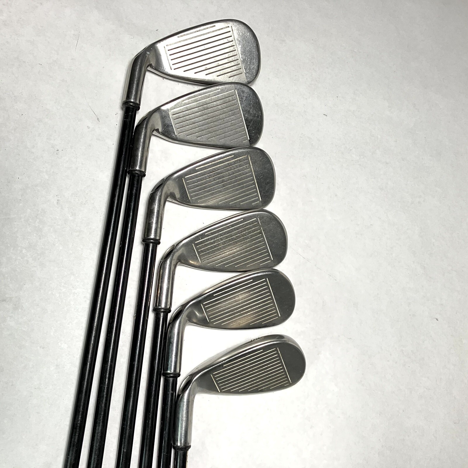 Used Callaway Diablo Edge Iron Set 3H, 4H, 5PW Senior Flex Graphite Shafts eBay