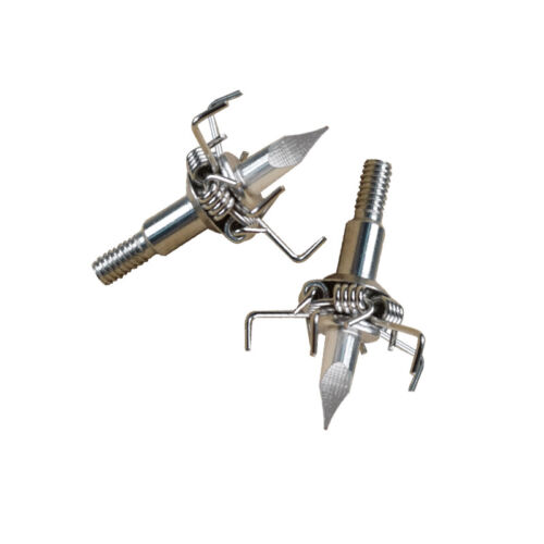 100 Grain Hunting Judo Broadheads 5 Paw Arrow Heads Archery Tips Points 6/12pcs - Picture 12 of 12