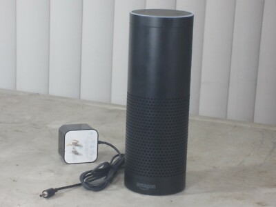Amazon Echo (1st Generation) Smart Assistant - Black 