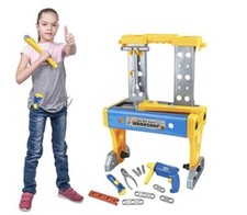 Kids Tool Set 41 pcs Workbench Toddler Kid Construction Tools Toy