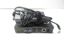 Lenovo 40A9 DK1633 ThinkPad USB-C Dock Docking Station w/90W AC Adapter Free S/H