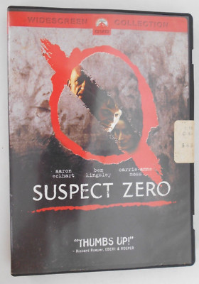 Suspect Zero (Widescreen Edition) - DVD -  Very Good - William B. Johnson,Ellen
