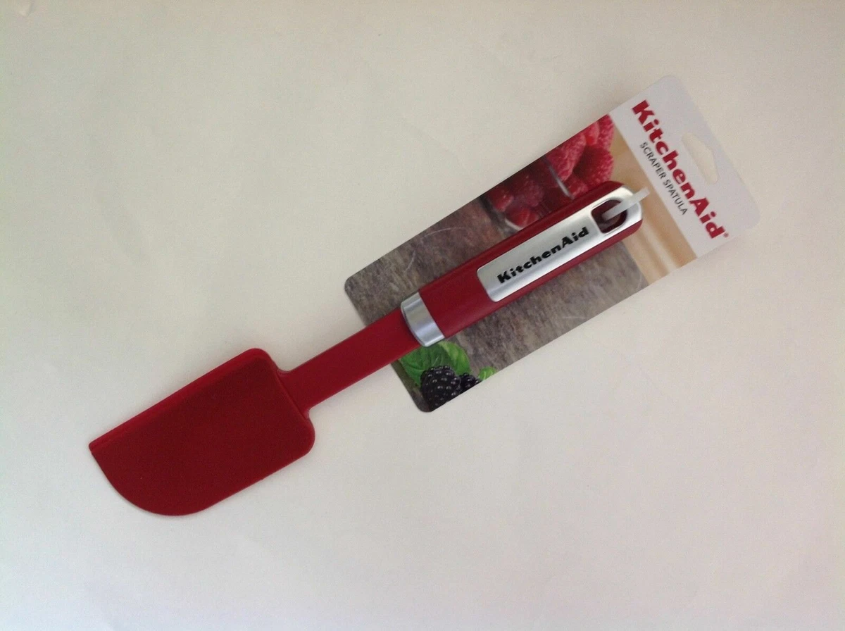 New KitchenAid Empire Red Gourmet Silicone Scraper Spatula