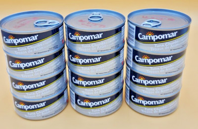 CAMPOMAR TROZOS DE ATÚN - PREMIUM PERUVIAN TUNA CHUNKS- 12 PACK BULK (150g each)