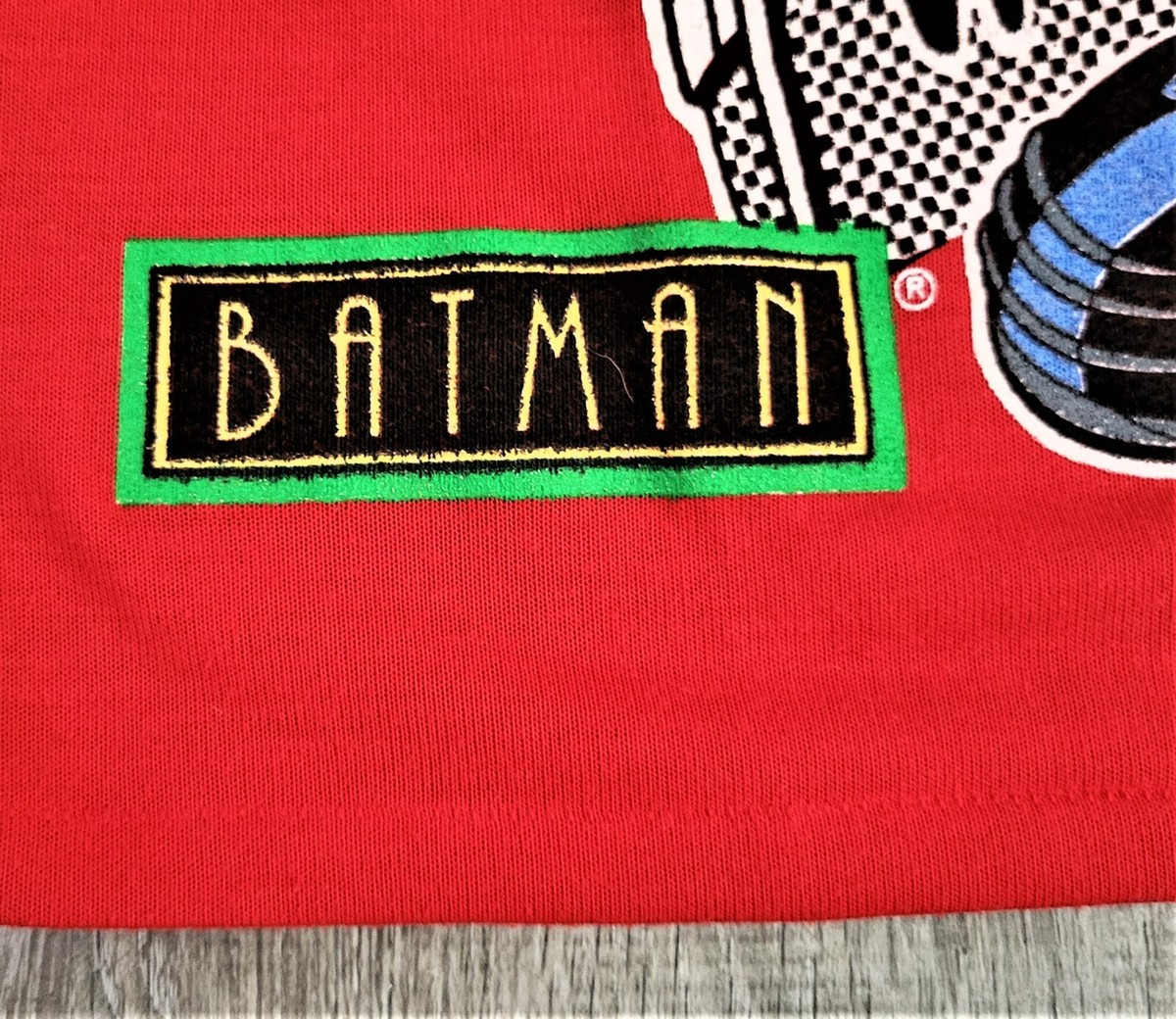 Vintage 90s Batman The Animated Series T Shirt Vtg 1993 DC Comics