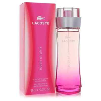 Touch Of Pink Lacoste Pour femme Eau De Toilette Spray 3.0 oz / 90 ml Women