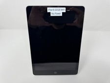 Apple iPad 6th Gen. 32GB, Wi-Fi, 9.7in - Space Gray - No Power