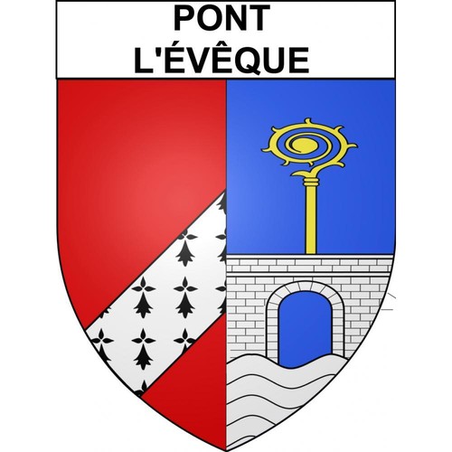 Autocollant Blason/écusson De La Ville De Troissereux, Neuf