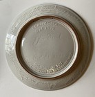 Vintage Pair Of Frankoma 1972 Bi-Centennial Celebration  8" Plates Off-white — photo 5