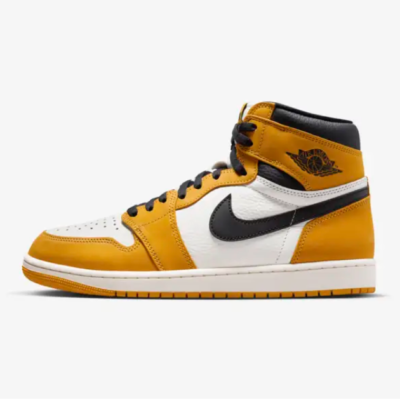 Nike Air Jordan 1 High OG Shoes 'Yellow Ochre' (DZ5485-701