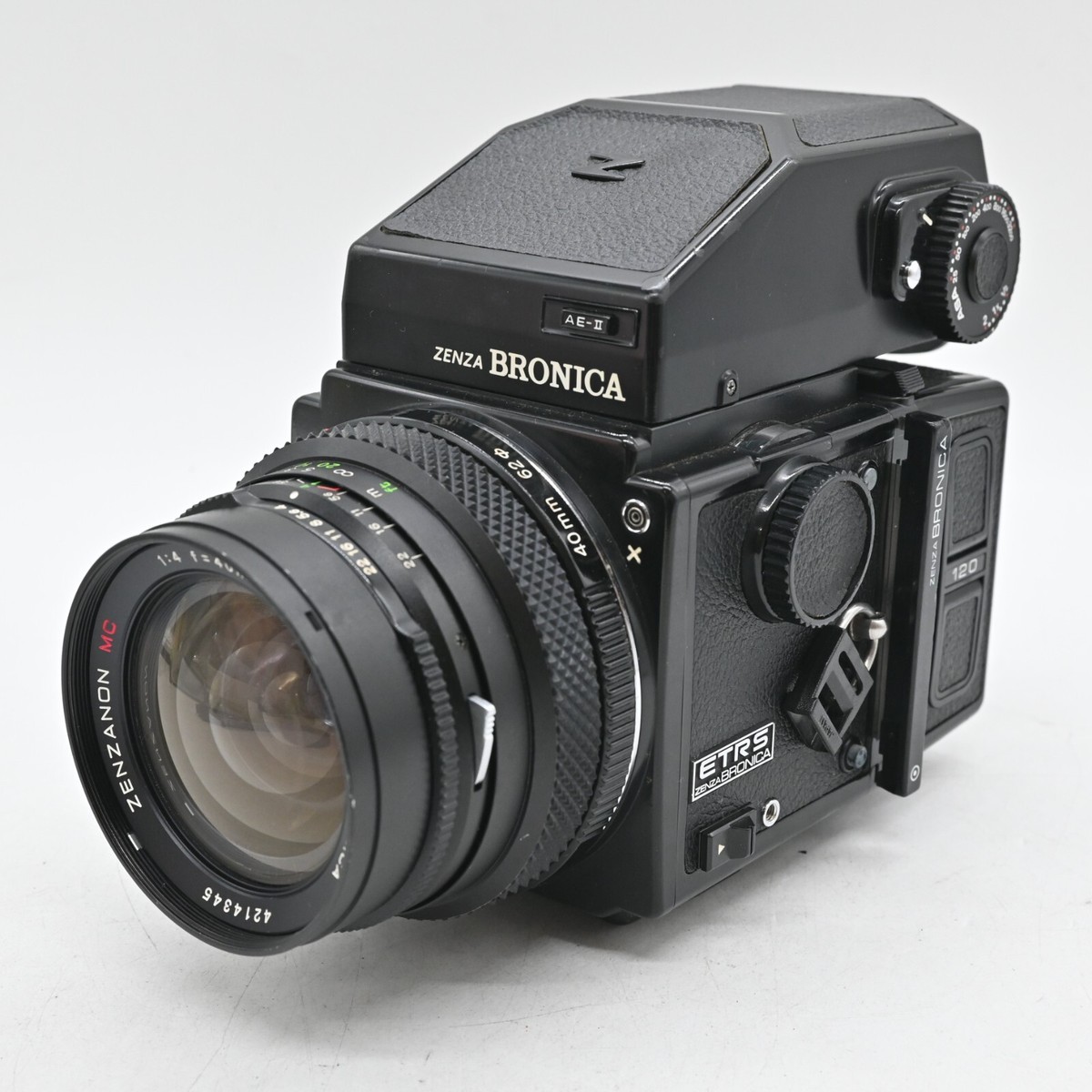 ZENZA BRONICA AE-Ⅱ Zenza Bronica ETR S AE-II Finder ＋ 40mm 1:4 MC 120 Film