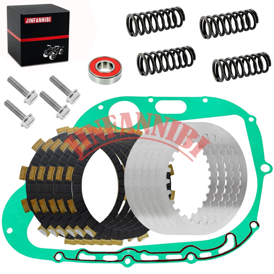 Clutch Friction Plates Spring Gasket Kit for Suzuki Savage 650 1986-88 1995-2004 Foto 2 de 4