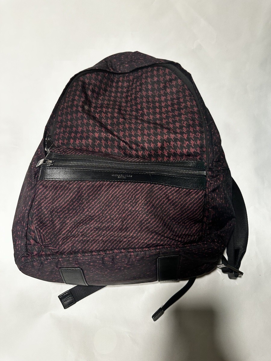 Pre own MK backpacked MICHAEL KORS Mini Logo Black/Brown Backpack, Preowned Used  main image 2