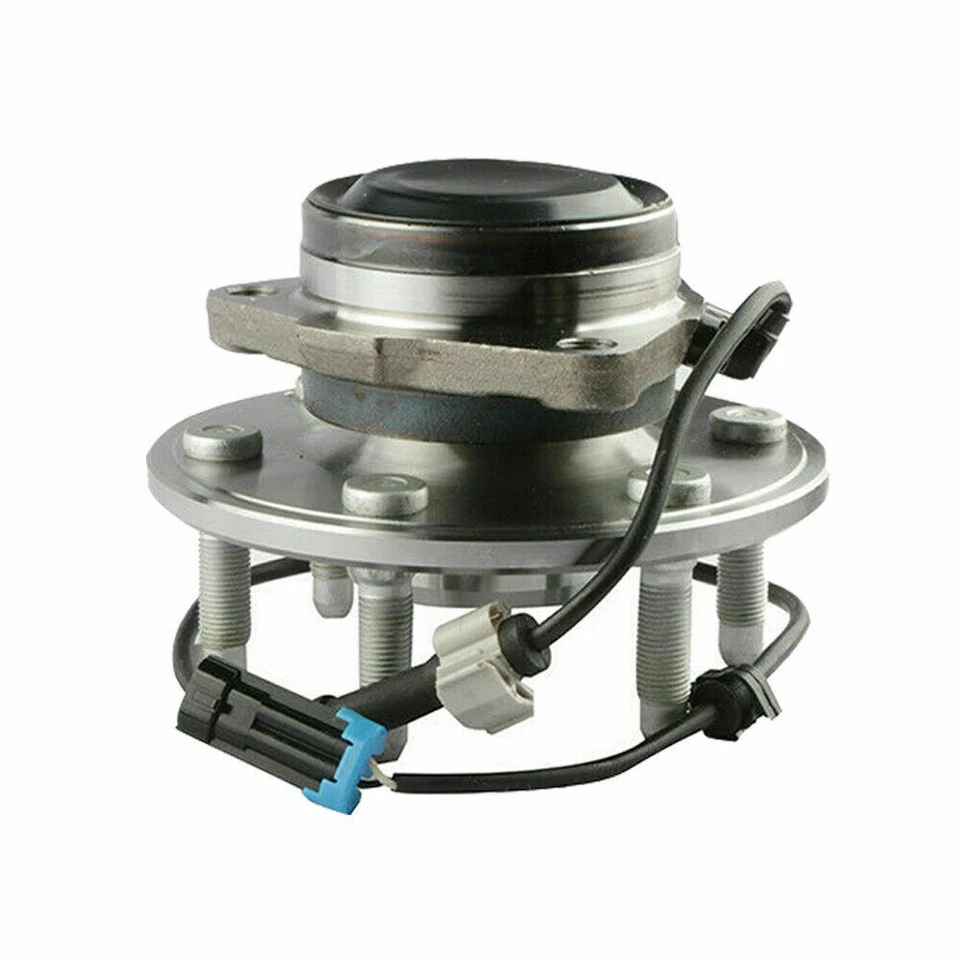 Par (2) Conjunto de cojinete de cubo de rueda delantera para Chevy Tahoe GMC Sierra Yukon 2x2 Foto 3 de 4