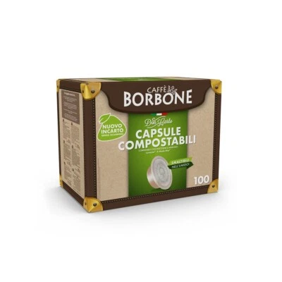 200 capsule caffè Borbone DON CARLO ORO compatibili A MODO MIO COMPOSTABILE