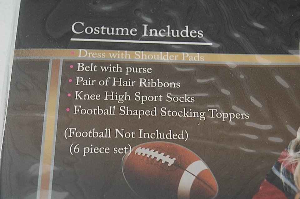 Футбол приземление женщины Dreamgirl костюм для Хэллоуина F5305 - Изображение 2 из 4