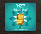 GOLD BAR 0.10 grams NZP / Gold Bar Coin / 0.1 0.1g 0.10g 0.5g 1g / NEW