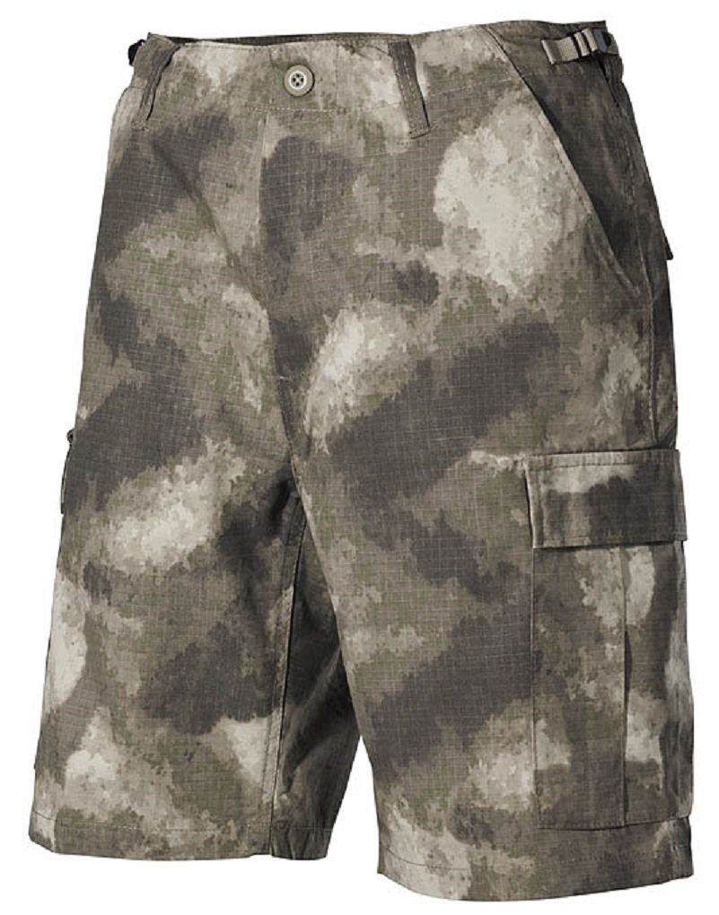 MFH Bermudas Pantalones Cortos Short Hombre Militares US Bdu Rip Stop Shorts