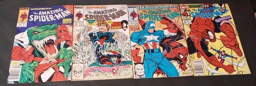 THE AMAZING SPIDER-MAN LOT (4) #313 VF/NM (NS) #315 FN+ #323 VF/NM #345 VF/NM
