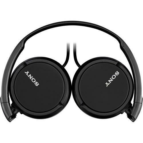 GENUINE Sony ZX110 On-ear foldable Headphones, Black - Picture 2 of 4