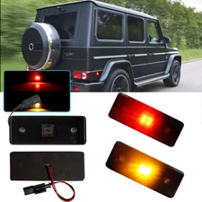 For 15-18 Mercedes-Benz G500 G550 G65 G63 AMG Front Rear Side Marker Lights Lamp