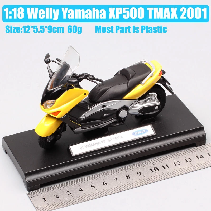 Welly 1/18 Scale 2001 Yamaha XP500 Tmax Motor Scooter Bike Motorcycle Model Toy - Image 2 of 4