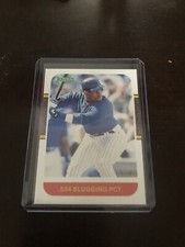 SAMMY SOSA - 2021 Donruss 1987 Retro Variation .534 SLUGGING PCT. SP #239