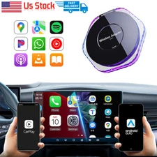 2 in-1 Car Play/Android Auto Wireless Bluetooth Dongle Adapter USB Plug and Play