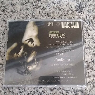 Watts Prophets: When the 90's Came 769712412425| eBay