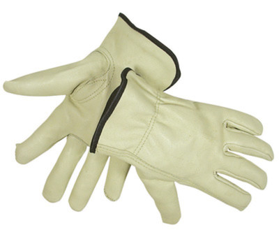 Medium Soft Pigskin Winter Insulated Lined Leather Work Driver Glove Men Women