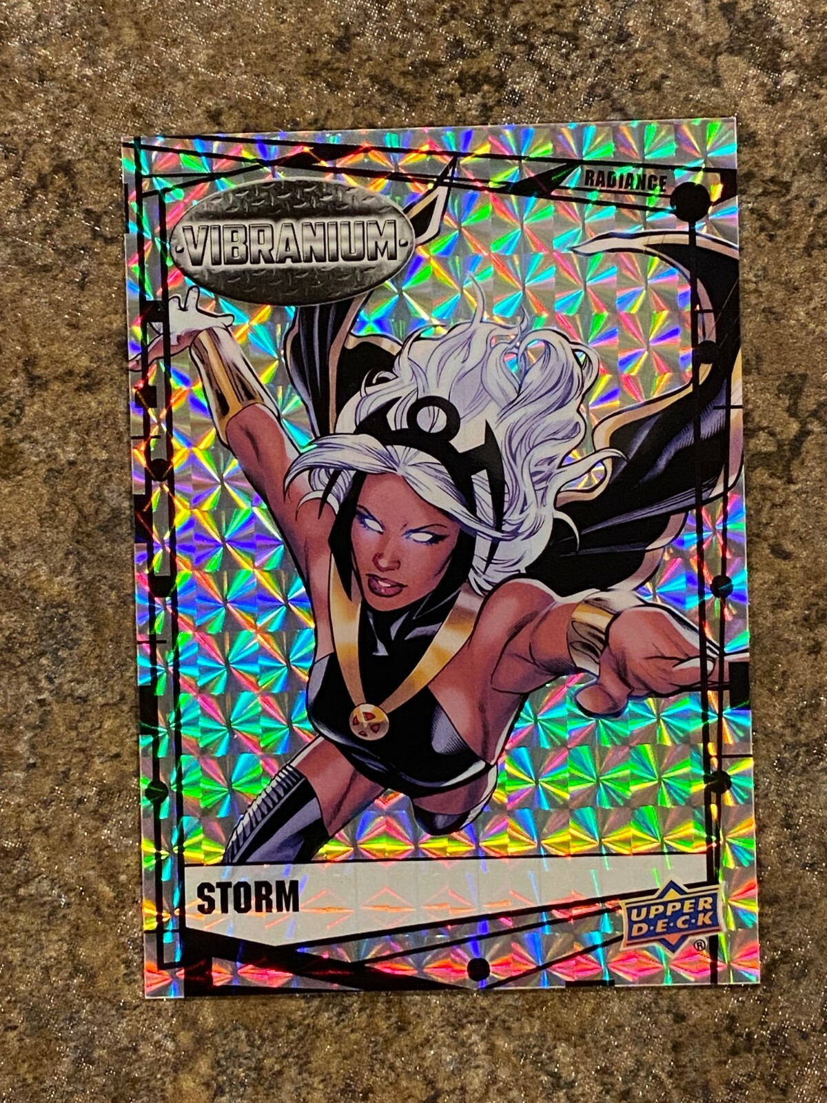 2015 Marvel Vibranium Radiance #78 ALPHA Storm #01/50 #1/50💥(PC)💥VHTF