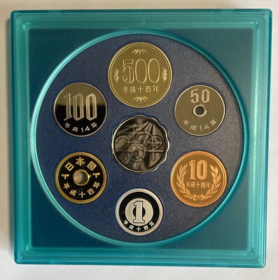 日本貨幣未使用 【MINT SET 】1998年• 2000年 6個　MS3 日本貨幣未使用 【MINT SET 】1998年• 2000年 6個 MS3 2002 Japan