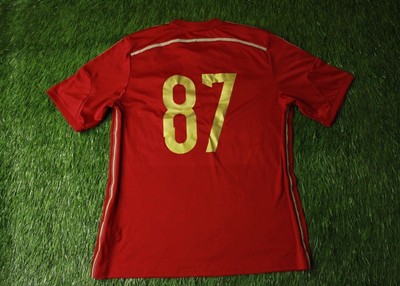 adidas Spain National Team FEF Home Jersey Football Tshirt M 
