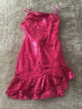 Women s Sequin Dress Pink Small