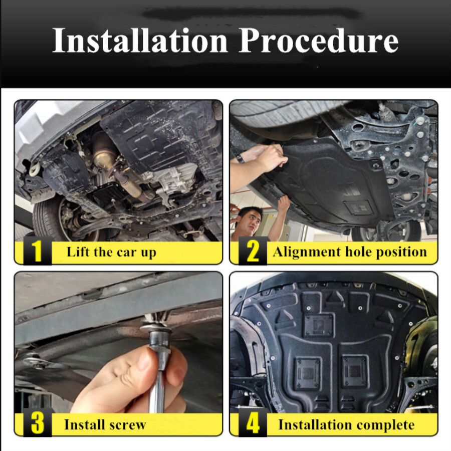 for Honda Civic 2016-2021 1.5T Sedan Under Engine Splash Guard Plastic-steel