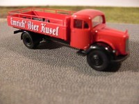 1/87 Brekina Mb 311 Emrichs Bier Kusel Sondermodell Reinhardt