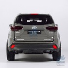 Toyota Highlander SUV 1/32 Model Car Diecast Toy Vehicle Collection Gift Gray