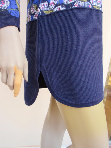 Tunic / Mini Dress size 10 - White Stuff - Blue Mix Long Sleeved - Picture 5 of 7