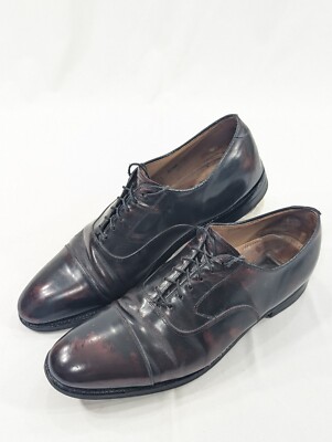 JOHNSTON & MURPHY 22-2985 Optima Burgundy Oxford Shoes Men display picture 1