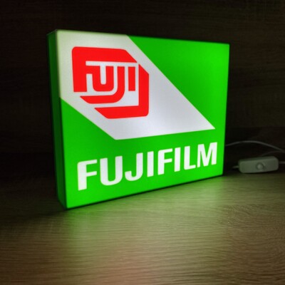 Fujifilm Logo Light Box 3D Printed USB LED Lamp Neon Sign For Camera Decorative