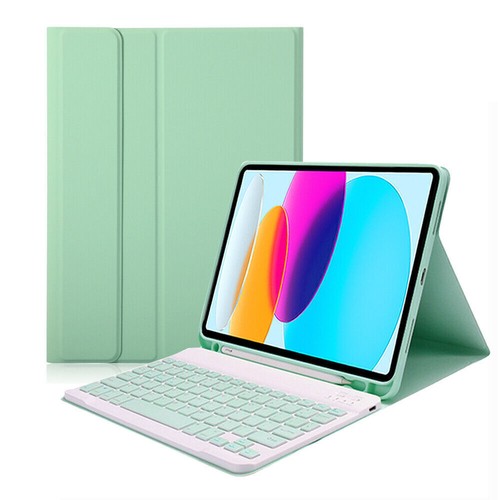 Bluetooth Keyboard Case Cover For iPad 7th 8th 9th 10th Gen Air 3 4 5 6 Pro 11 - Picture 3 of 65