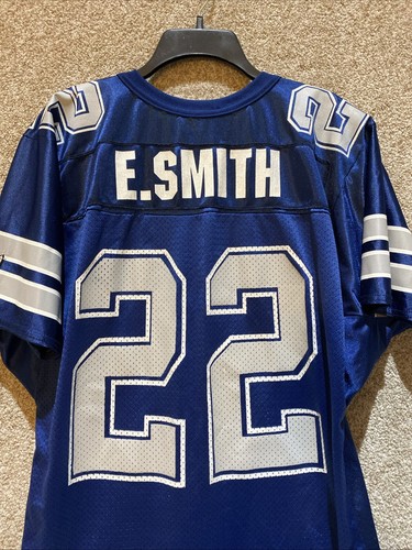 Vintage Wilson NFL Mens Dallas Cowboys Emmitt Smith Football Jersey Medium USA - Picture 11 of 12