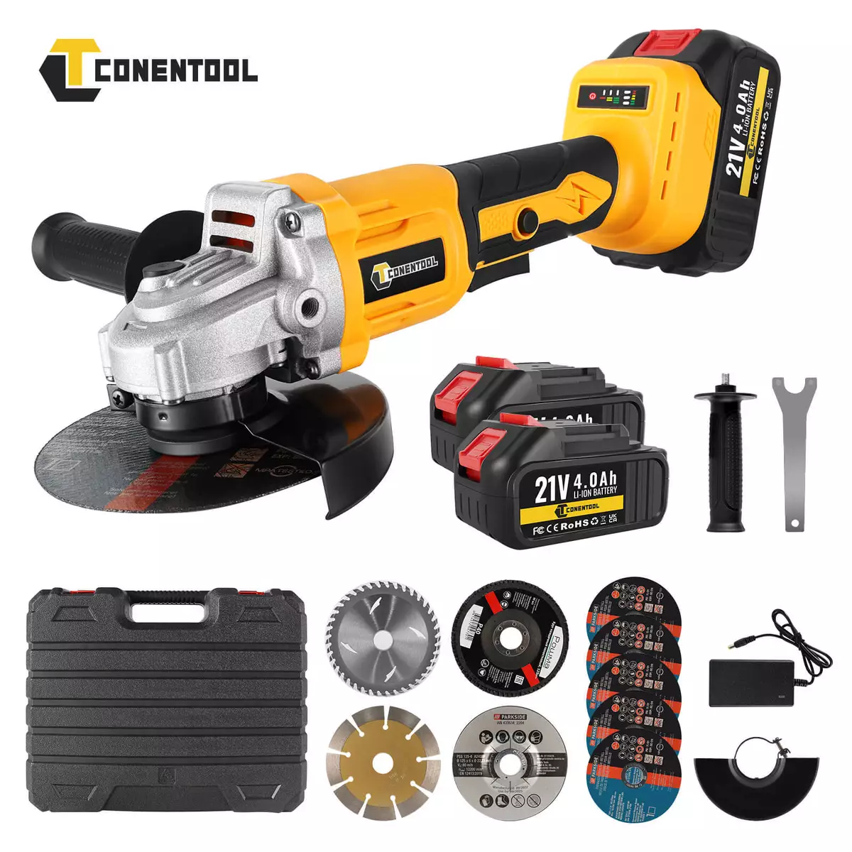 Grinder outlet tool cordless