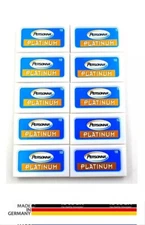 100 Personna Platinum double edge Safety razor Shaving blades Made In Germany