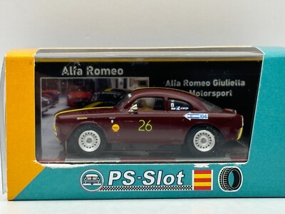 BAUER PS SLOT ALFA GIULLETTA SPRINT BASIC MOTORSPORTS #45 LIMITED ED SOLD OUT