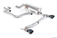 Milltek Auspuffanlage 60Mm Black GT100B Ford Fiesta MK8 (Typ Jhh) 1.0 Eco 155PS