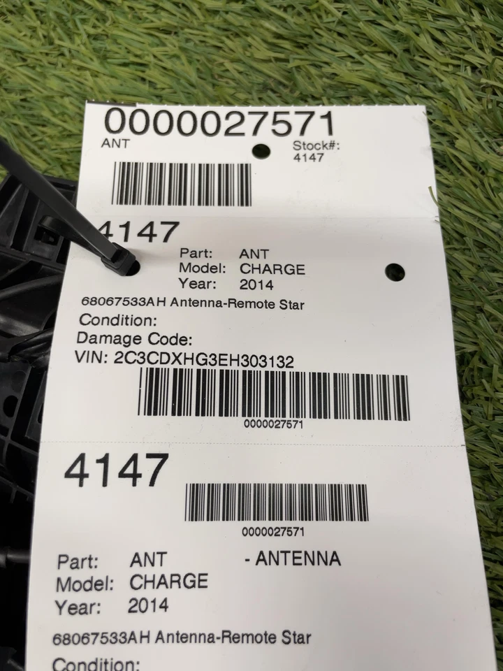 ✅ Dodge Charger 2014 antena de entrada sin llave PN: 68067533AH OEM Foto 3 de 3